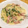 えすあきら's cooksnap of when they made とろ〜り♡ほうれん草のクリームパスタ.