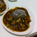 Ruri03's cooksnap of when they made 簡単かぼちゃと、きのこのカレー.