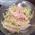 クック6VG12J☆'s cooksnap of when they made もやしだけのナムル.