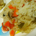 お都水's cooksnap of when they made 旨味たっぷり♡ミニトマトの炊き込みご飯.