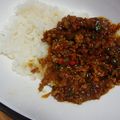 sunny147cm's cooksnap of when they made 簡単！ひき肉カレー☆.