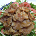 ｉｙコーギー's cooksnap of when they made カリっと豚肉のから揚げ風生姜焼き.