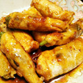 なおのはち's cooksnap of when they made 厚揚げの甘辛豚海苔巻き❀梅しそ風味.