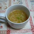 BonHoppe's cooksnap of when they made 新玉ねぎのオニオンスープ.