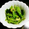 ゆざく's cooksnap of when they made 簡単！切るだけ！水菜の韓国風サラダ.