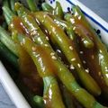 PopR's cooksnap of when they made いんげんの味噌ダレ和え.