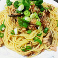 料理好きになりたい組's cooksnap of when they made 生鮭とキノコの和風スパゲッティ.