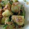 PopR's cooksnap of when they made きゅうりのツナ味噌和え。.