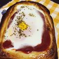 ♡tmk☆'s cooksnap of when they made 忙しい朝にピッタリ！エッグトースト☆.