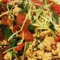 nobuchin55's cooksnap of when they made 豚肉・水菜・トマトのイタリアン炒め★.