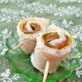 赤い電話's cooksnap of when they made さっぱり簡単☆ちくわの梅しそ巻き♪.