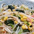 mioly's cooksnap of when they made 小松菜ともやしのナムル☆.