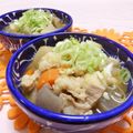 赤い電話's cooksnap of when they made 土鍋でエコ♪実父直伝牛モツ煮込み.