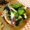 にきけん's cooksnap of when they made いかげそで胡瓜とワカメの酢の物.