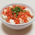 まあまま☆0403's cooksnap of when they made クリームチーズと鮭フレーク丼.