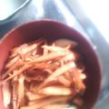☆しいたんママ☆'s cooksnap of when they made ★人参,筍,卵,長ﾈｷﾞ中華炒め★.