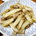 B子chan's cooksnap of when they made ごぼうのさば味噌煮.