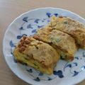 ♡ゆづき♡'s cooksnap of when they made ＊納豆&チーズの卵焼き＊.