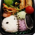 あくび王子まま's cooksnap of when they made キャラ弁☆ハロウィンに♪ゾンビスヌーピー.