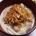 しょこ汰's cooksnap of when they made かけうどんに飽きたら豆乳で担々麺風うどん.