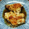 タッチどん's cooksnap of when they made 赤魚のムニエル柑橘バターしょうゆソース.