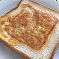 じゅりとめい's cooksnap of when they made フライパンdeホットサンド♪.
