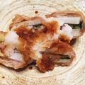 nishipin's cooksnap of when they made 山芋のひき肉はさみ揚げ.