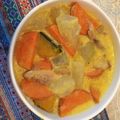 たいこたたきまま's cooksnap of when they made かぼちゃと冬瓜の豆乳煮.