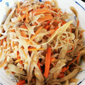 よっちこん's cooksnap of when they made ごぼうと糸こんにゃくの炒め煮.
