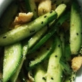 大西あけみ's cooksnap of when they made お揚げとキュウリの和え物.