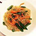ぱんだ★まいみ's cooksnap of when they made インゲンと人参と春雨の中華炒め.