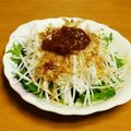 samemoon's cooksnap of when they made さっぱり☆梅ドレッシングの大根サラダ.
