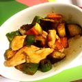 クック6ZKC6A☆'s cooksnap of when they made なすと鶏むね肉の簡単☆ピリ辛炒め.