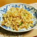 samemoon's cooksnap of when they made 焼き魚の残りで♡￫ܫ￩♡ お魚チャーハン.
