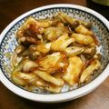 ぽんずー's cooksnap of when they made ■いかときのこのバター醤油焼き丼ぶり■.