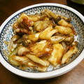 ぽんずー's cooksnap of when they made ■いかときのこのバター醤油焼き丼ぶり■.