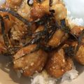ぴなちゃんまま's cooksnap of when they made 鶏肉のごま照り焼き丼。.