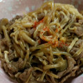 ゆうなっちmama's cooksnap of when they made しらたき・牛コマ・木の子の旨煮.
