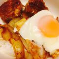 あっふー's cooksnap of when they made 豚こまハンバーグ.