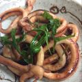 BYU's cooksnap of when they made ☆★サッと５分でイカのガリバタ炒め★☆.