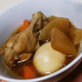 Harnyan's cooksnap of when they made 大根と手羽元と卵の照り煮.