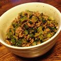 Kちゃん15's cooksnap of when they made ゴーヤの肉味噌炒め.