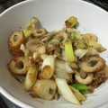 KY328's cooksnap of when they made ちくわと長ネギのおかかしょうゆ炒め★簡単.