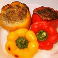 クック2XMSKK☆'s cooksnap of when they made まるごとパプリカのチーズハンバーグ.