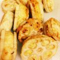 みきんぱん's cooksnap of when they made かんたん！レンコンはさみ揚げ.