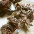 あいぱらりん's cooksnap of when they made 甘辛煮ﾘﾒｲｸ☆簡単鶏レバーの唐揚げ.