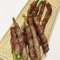 amipoko's cooksnap of when they made アスパラの豚肉巻き.