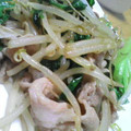 鬼嫁ちーちゃん's cooksnap of when they made もやしと豚小間炒め.