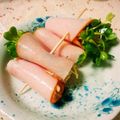 めろぱん♡'s cooksnap of when they made かいわれハム巻き♪お弁当に！.