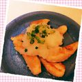 na♡co's cooksnap of when they made ささみソテー・おろしポン酢♪.